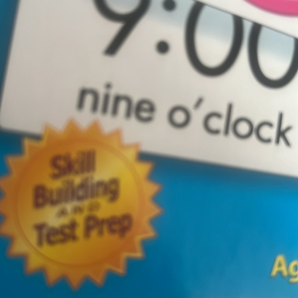 Telling Time Flash Cards - Picture 8 of 8